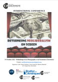 Affiche du colloque international "rethinking neoliberalism on screen"