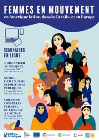 Rencontre annuelle AFD Fondation EU-LAC 2020: Femmes en mouvement en Amérique Latine dans la Caraîbe et en Europe